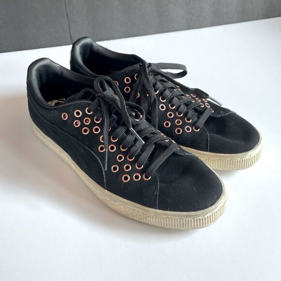 Puma suede sneakers size 7.5 - Picture 1 of 8